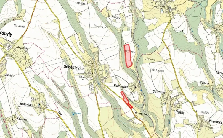 Prodej pole, Soběslavice, 57788 m2