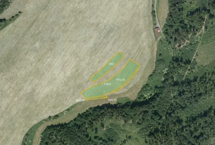 Prodej pole, Drahany, 16415 m2