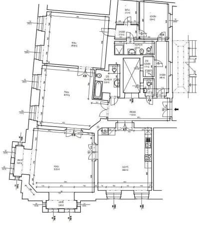 Pronájem kanceláře, Praha - Vinohrady, Anny Letenské, 160 m2
