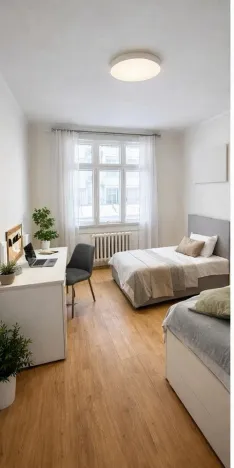 Pronájem bytu 3+1, Zlín, náměstí Míru, 90 m2