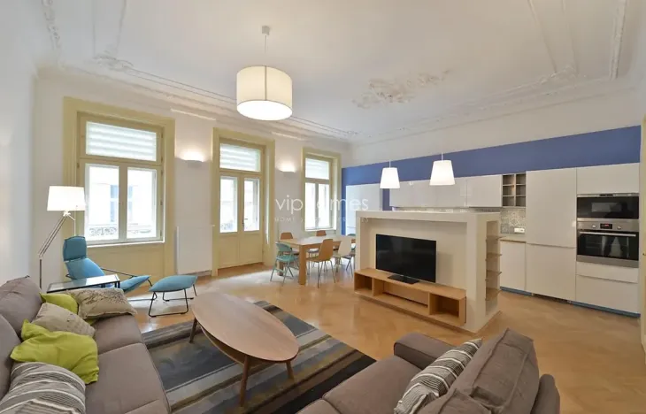 Pronájem bytu 3+kk, Praha - Nové Město, Soukenická, 116 m2