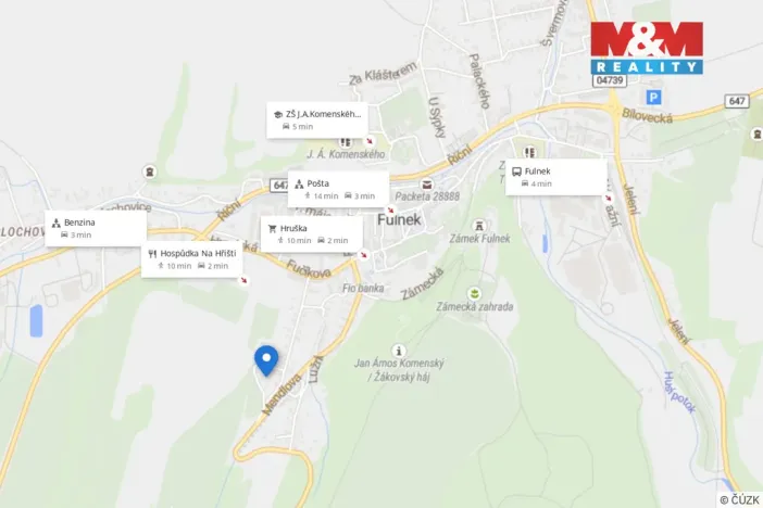 Pronájem bytu 3+1, Fulnek, Tyršova, 82 m2