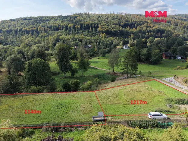 Prodej pozemku pro bydlení, Karlovice, 1217 m2
