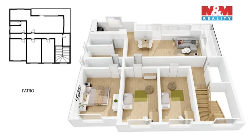 Prodej rodinného domu, Hostomice, Průběžná, 187 m2