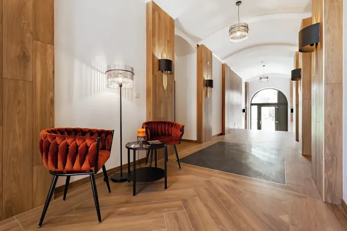 Prodej bytu 2+kk, Horní Planá, Náměstí, 47 m2