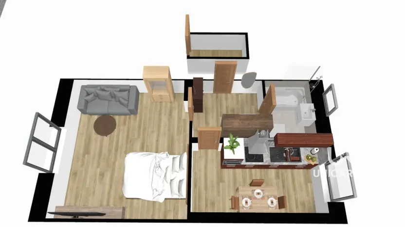 Prodej bytu 1+1, Brno - Jehnice, Zámezí, 42 m2