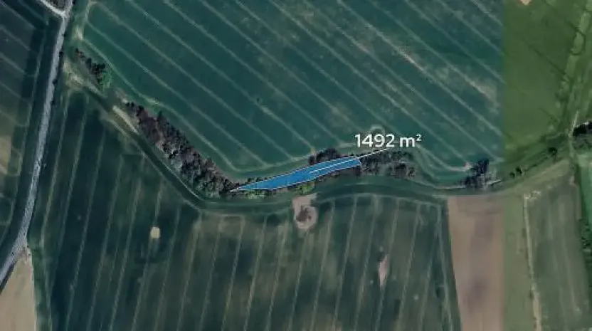 Prodej pole, Jarohněvice, 1492 m2
