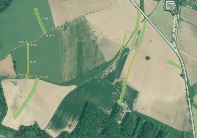 Prodej pole, Olešník, 67455 m2