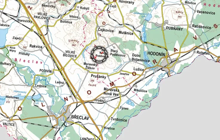 Prodej pole, Nový Poddvorov, 10754 m2