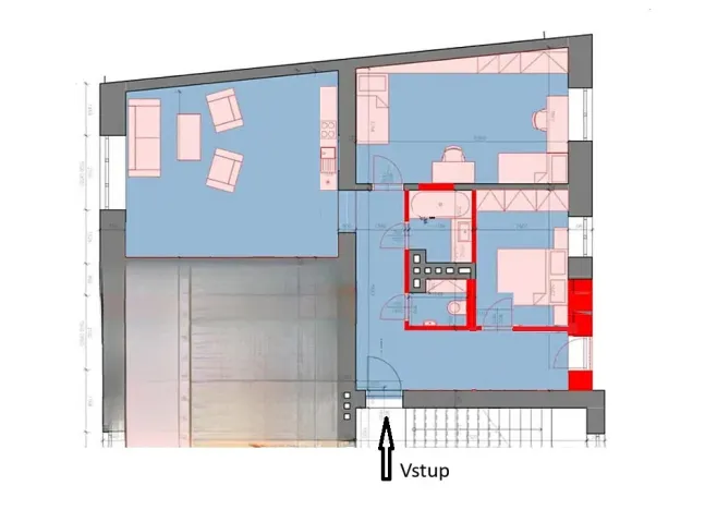 Pronájem bytu 3+kk, Ostrava - Mariánské Hory, Mariánské náměstí, 83 m2