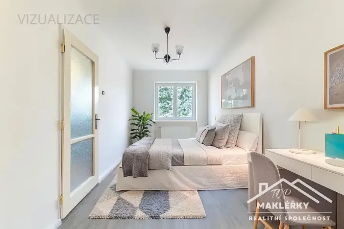 Prodej bytu 3+1, Velký Osek, Komenského, 56 m2