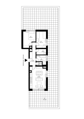 Prodej bytu 3+kk, Znojmo, Jarošova, 82 m2