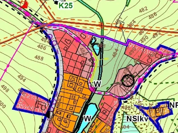 Dražba pozemku, Lipová, 386 m2