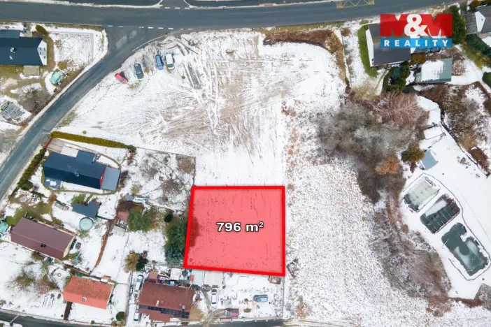 Prodej pozemku pro bydlení, Bělá nad Radbuzou, 796 m2