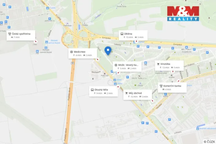 Prodej bytu 2+kk, Praha, Huppnerova, 47 m2