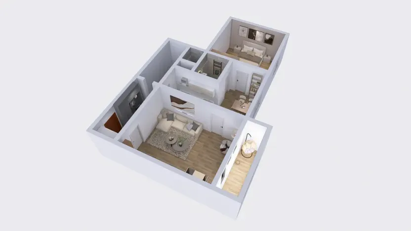 Prodej bytu 2+1, Kamenná, 56 m2