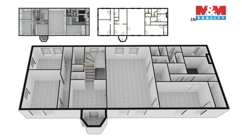 Prodej ubytování, Mukařov, 620 m2