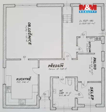 Prodej rodinného domu, Protivín, Purkyňova, 205 m2