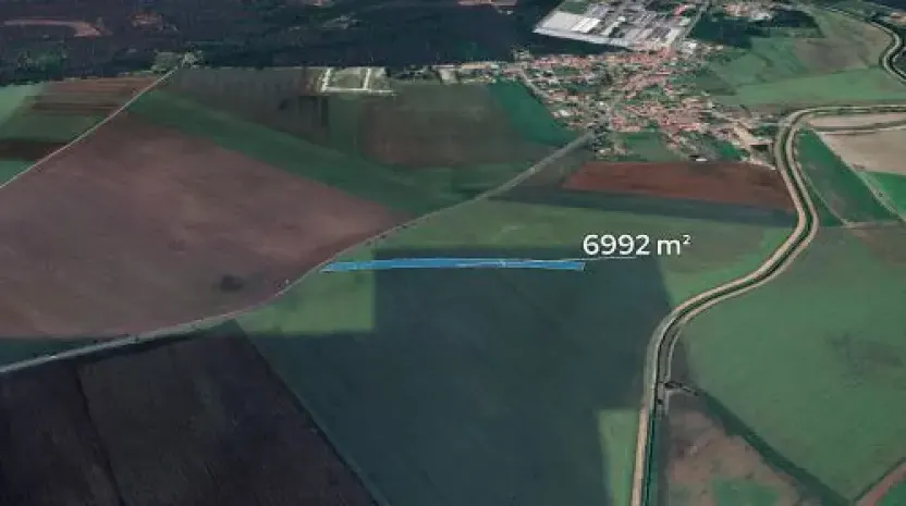 Prodej podílu pole, Sadská, 1165 m2