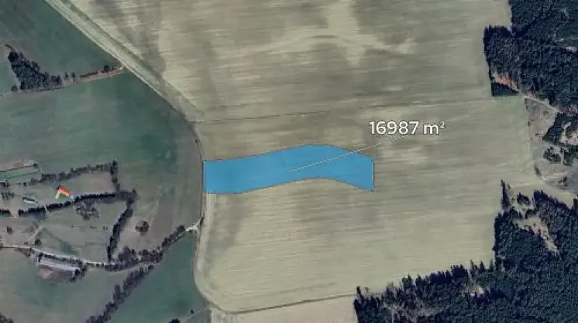 Prodej podílu pole, Rohozná, 943 m2