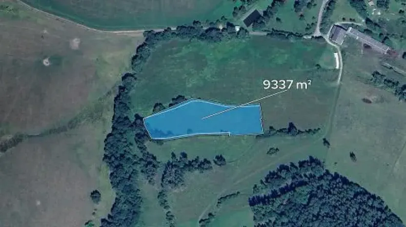 Prodej podílu pole, Čestice, 2334 m2