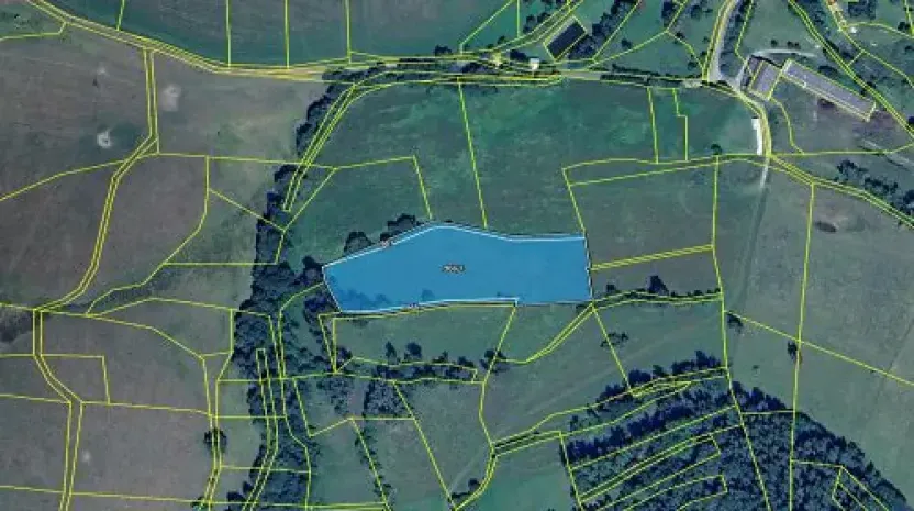 Prodej podílu pole, Čestice, 2334 m2