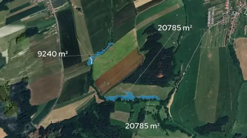 Prodej podílu pole, Újezd, 1251 m2