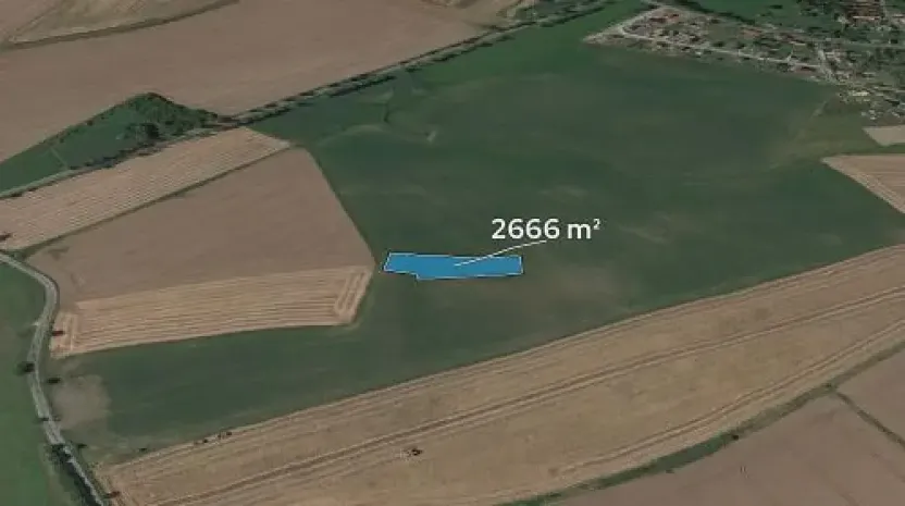 Prodej podílu pole, Jičíněves, 666 m2
