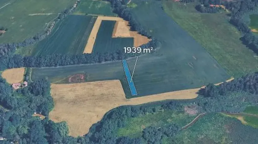 Prodej podílu pole, Smržov, 969 m2