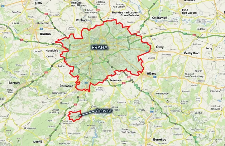 Prodej pozemku pro bydlení, Čisovice, 9297 m2