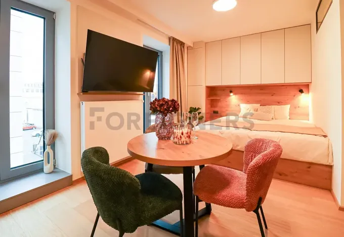 Pronájem bytu 1+kk, Brno, Cyrilská, 35 m2