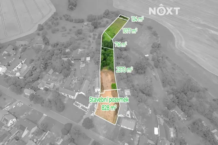 Prodej pozemku pro bydlení, Vyškov, 5115 m2