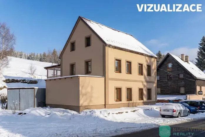 Prodej rodinného domu, Loučná pod Klínovcem, 183 m2