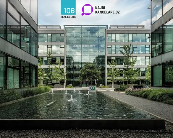 Pronájem kanceláře, Praha - Chodov, V parku, 1470 m2
