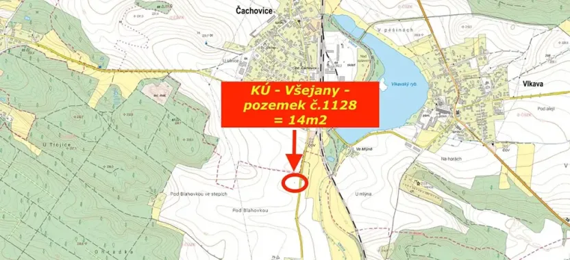 Prodej pole, Čachovice, 81755 m2