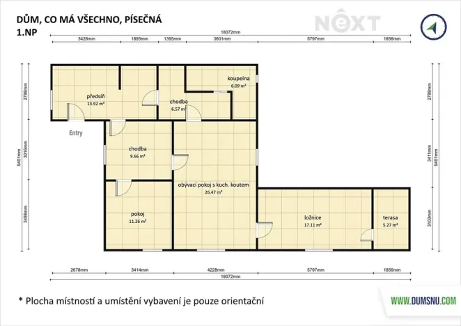 Prodej rodinného domu, Písečná, 213 m2