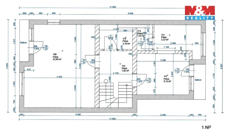 Prodej rodinného domu, Býkev, 190 m2
