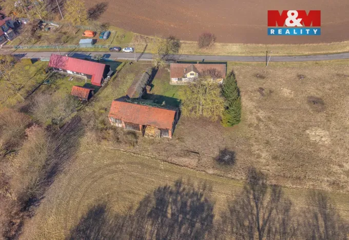 Prodej zemědělského objektu, Nemyčeves, 1185 m2