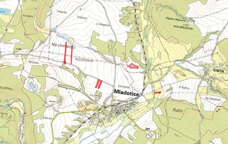 Prodej pole, Kralovice, 23844 m2
