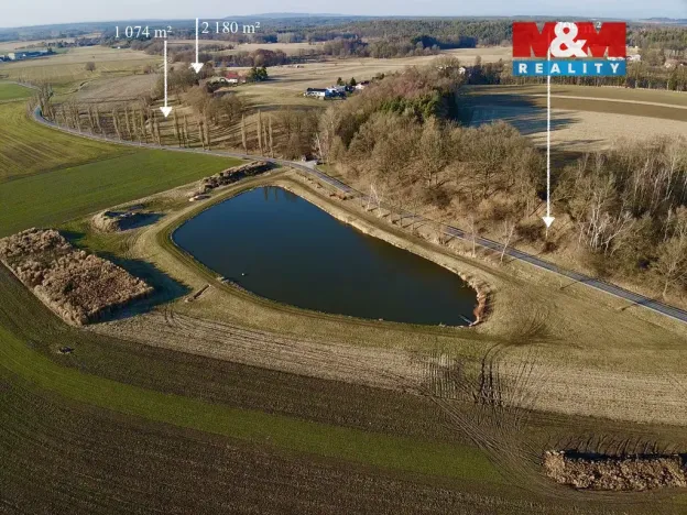 Prodej louky, Bošín, 799 m2