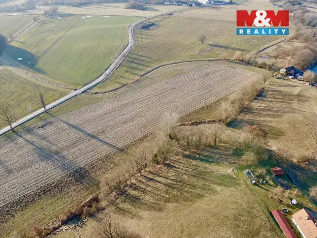 Prodej pole, Bošín, 1074 m2