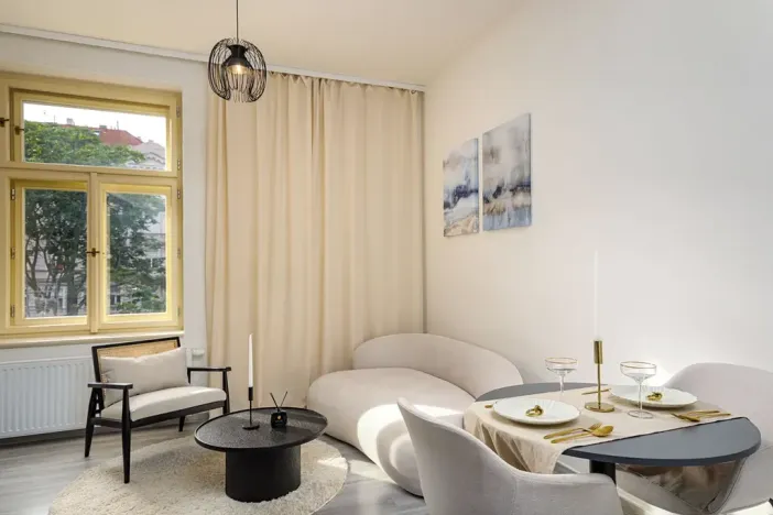 Pronájem bytu 2+kk, Praha - Vršovice, Košická, 36 m2