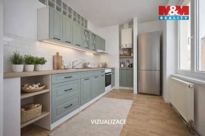 Pronájem bytu 2+kk, Jihlava, Pavlovova, 56 m2