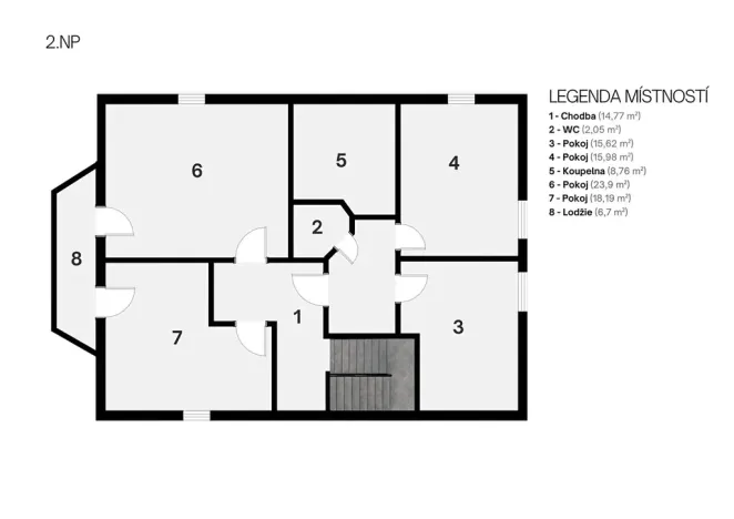 Prodej rodinného domu, Záryby, 266 m2