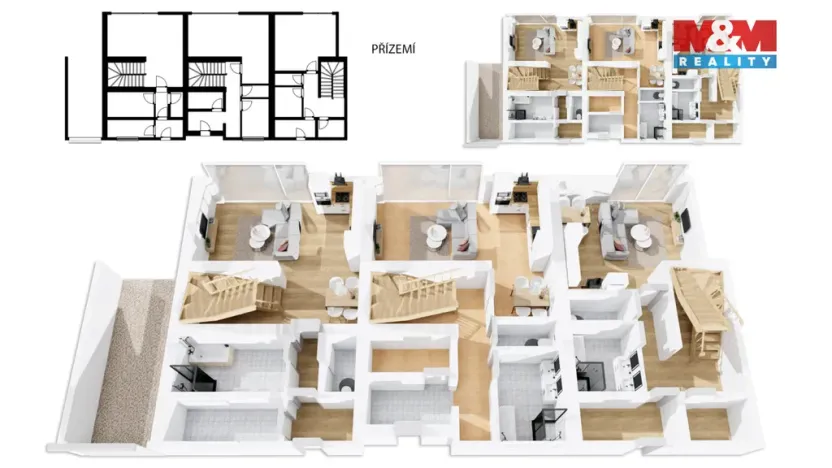 Prodej bytu 4+kk, Obrataň, 110 m2