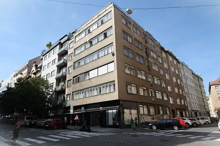 Pronájem bytu 1+kk, Praha - Holešovice, Heřmanova, 26 m2