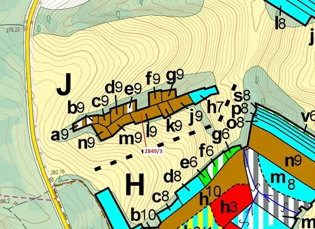 Dražba lesa, Píšť, 1130 m2