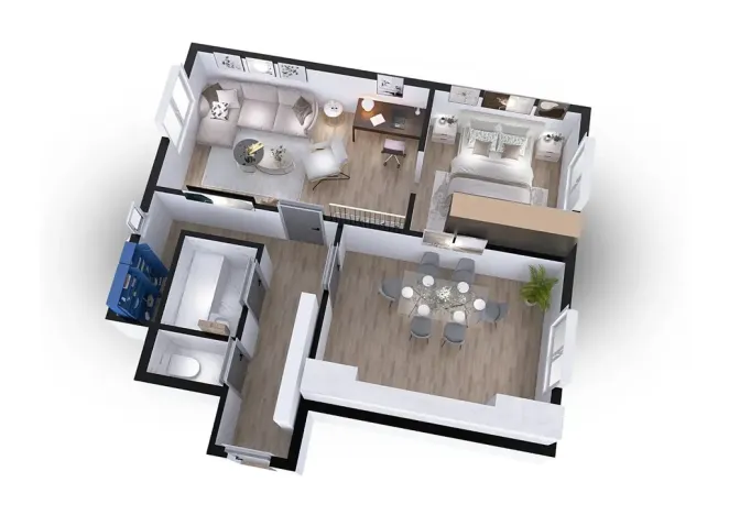 Prodej bytu 2+1, Olomouc, Tovární, 48 m2