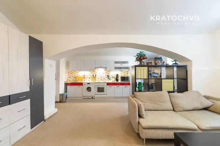 Prodej bytu 1+kk, Praha - Karlín, Březinova, 50 m2