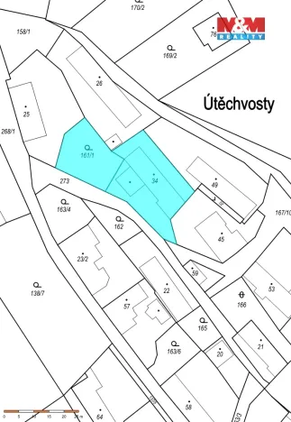 Prodej rodinného domu, Podveky - Útěchvosty, 102 m2